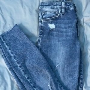 High waisted mom jeans